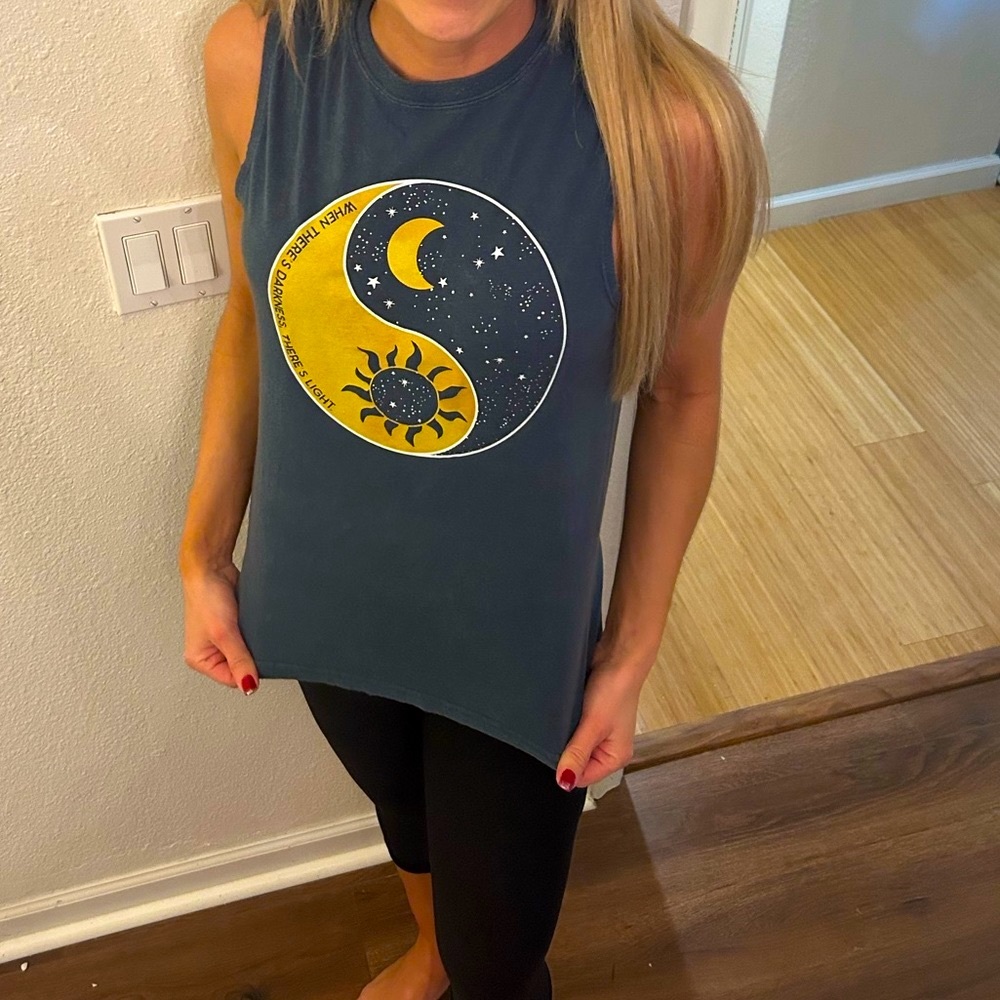 Sun & Moon tank top